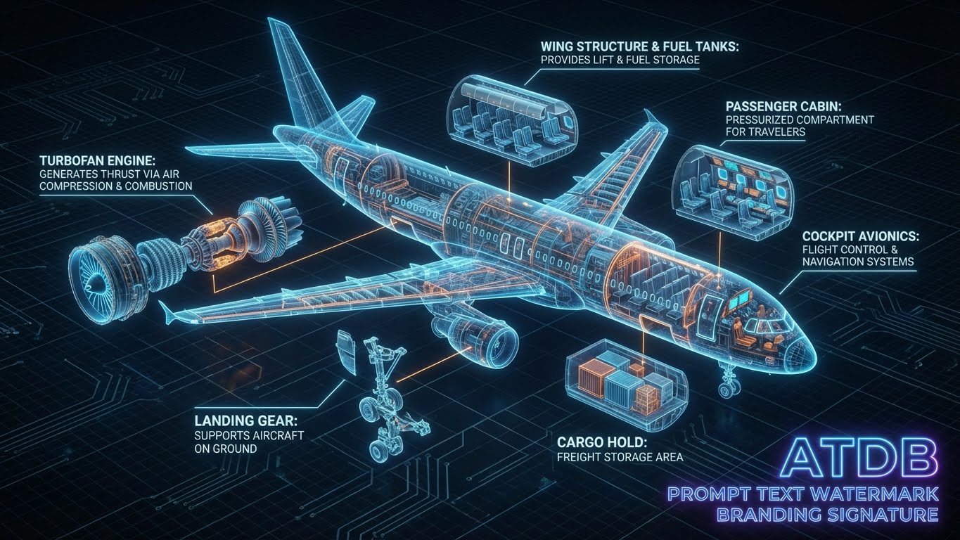 AeroCut: Futuristic Jet Dissection Blueprint