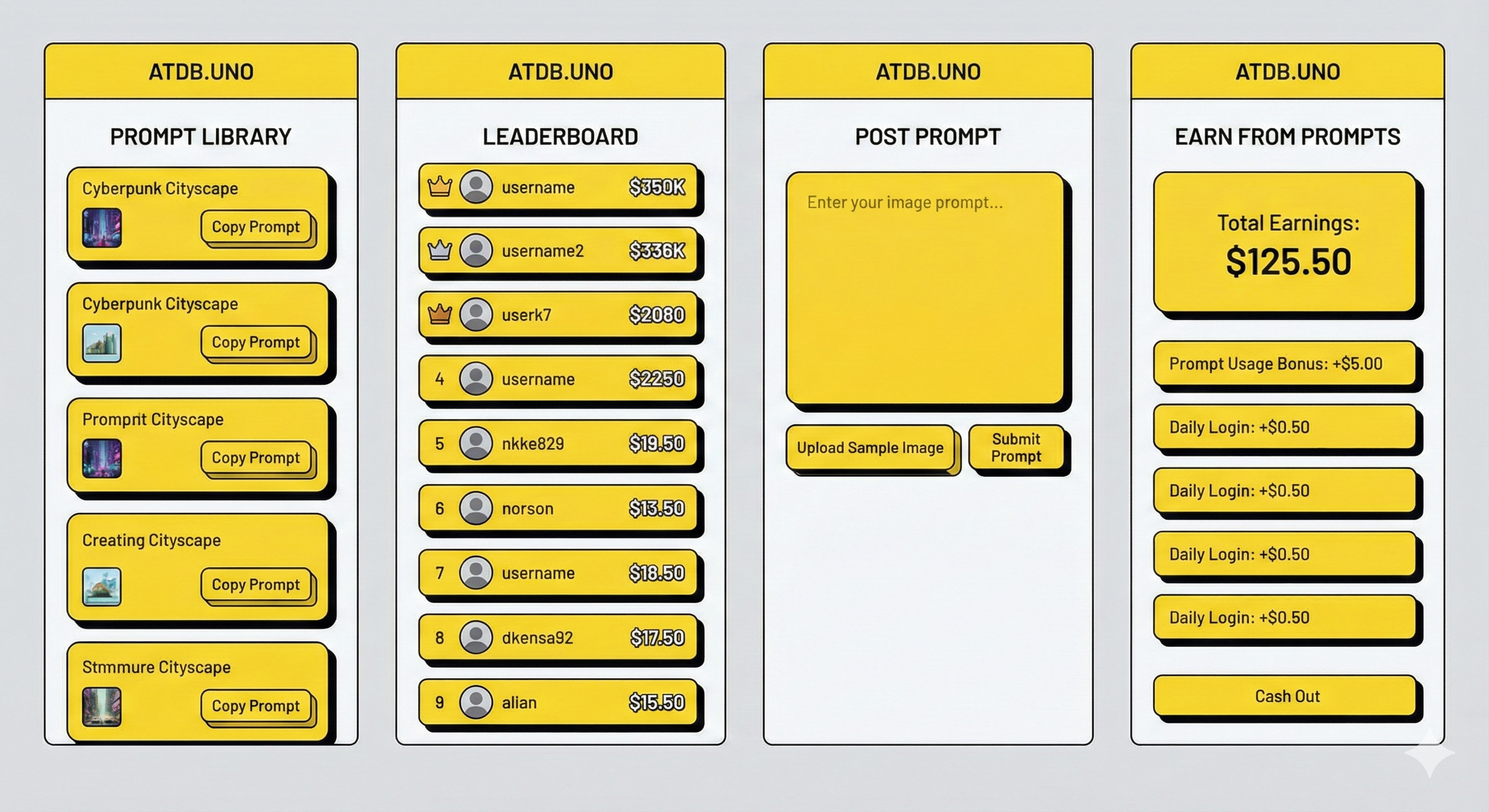 Intuitive Control App UI Visionary